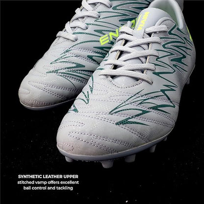 Nivia Encounter 11 Football Shoes for Men (Grey)