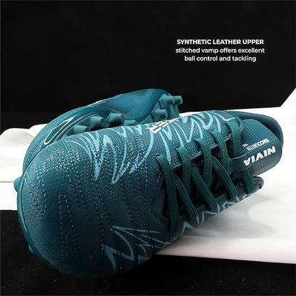 Nivia Encounter 11 Football Shoes for Men - Green