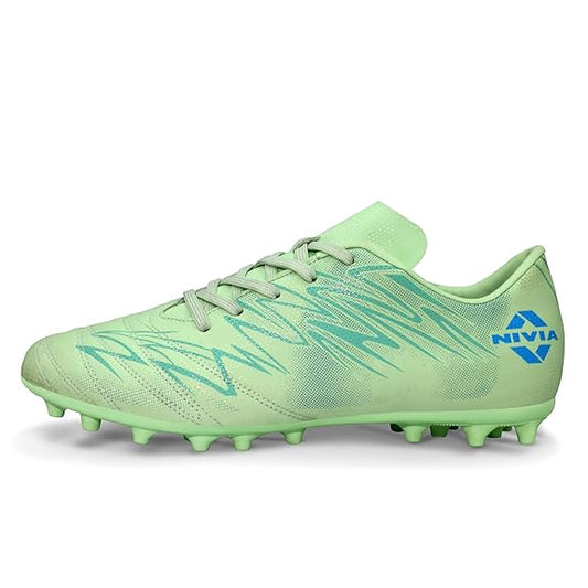 Nivia Encounter 11 Football Shoes for Men (Pastel Green)