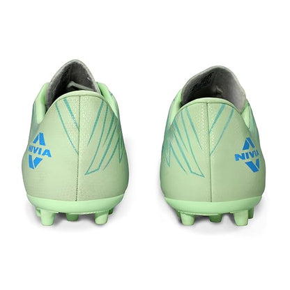 Nivia Encounter 11 Football Shoes for Men (Pastel Green)