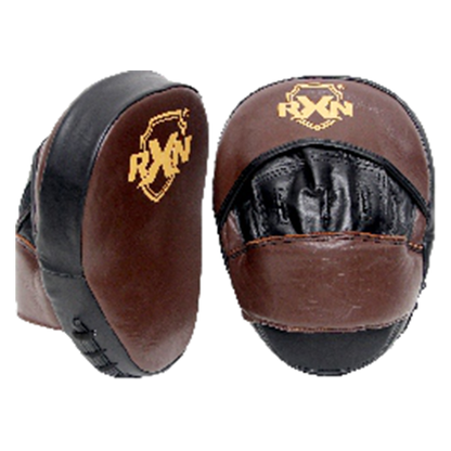 RXN Boxing Micro Focus Mits - Black/Brown