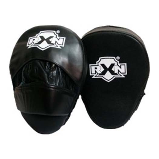 RXN Boxing Aero Focus Mits - Black