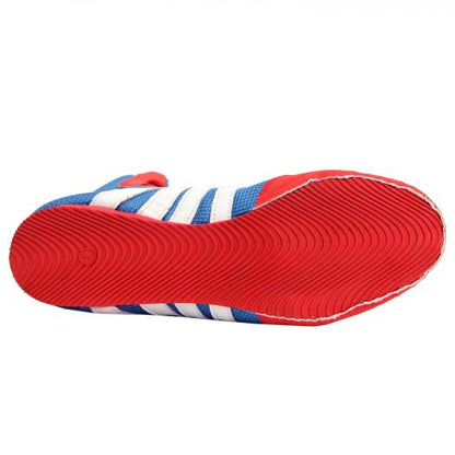 RXN Gold Medal Boxing Shoes - Red/Blue