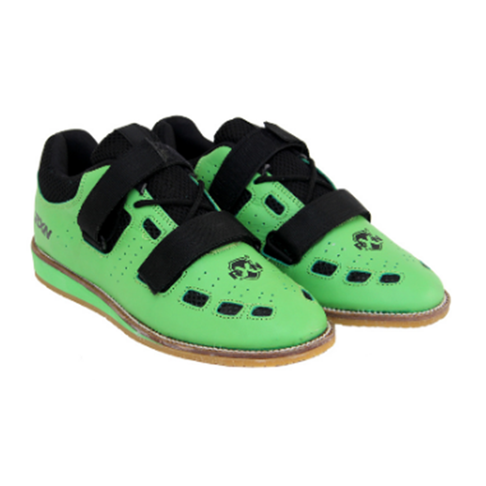 RXN World Star Weightlifting Shoes - Green/Black