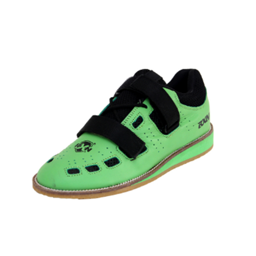 RXN World Star Weightlifting Shoes - Green/Black