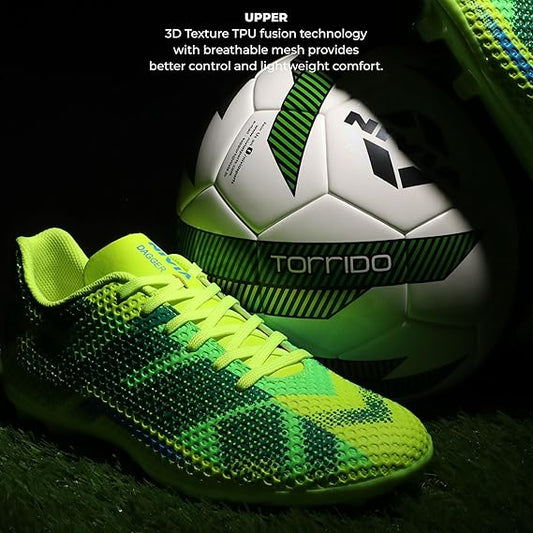 Nivia Dagger Football Shoes for Men (Green)