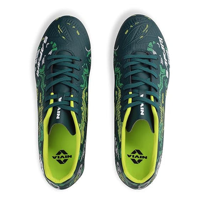 NIVIA Safari Football Shoes for Men (Green)