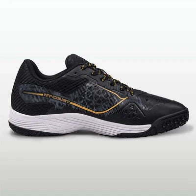 Nivia Hy-Court 3.0 Badminton Non Marking Shoes - Black