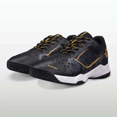 Nivia Hy-Court 3.0 Badminton Non Marking Shoes - Black