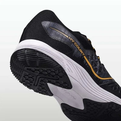 Nivia Hy-Court 3.0 Badminton Non Marking Shoes - Black