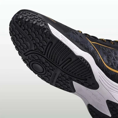 Nivia Hy-Court 3.0 Badminton Non Marking Shoes - Black