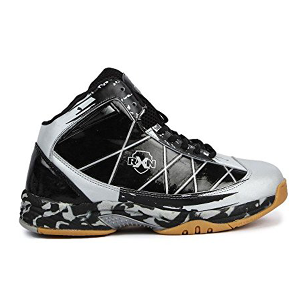 RXN Jump Pro Basketball Shoes - Black/Grey