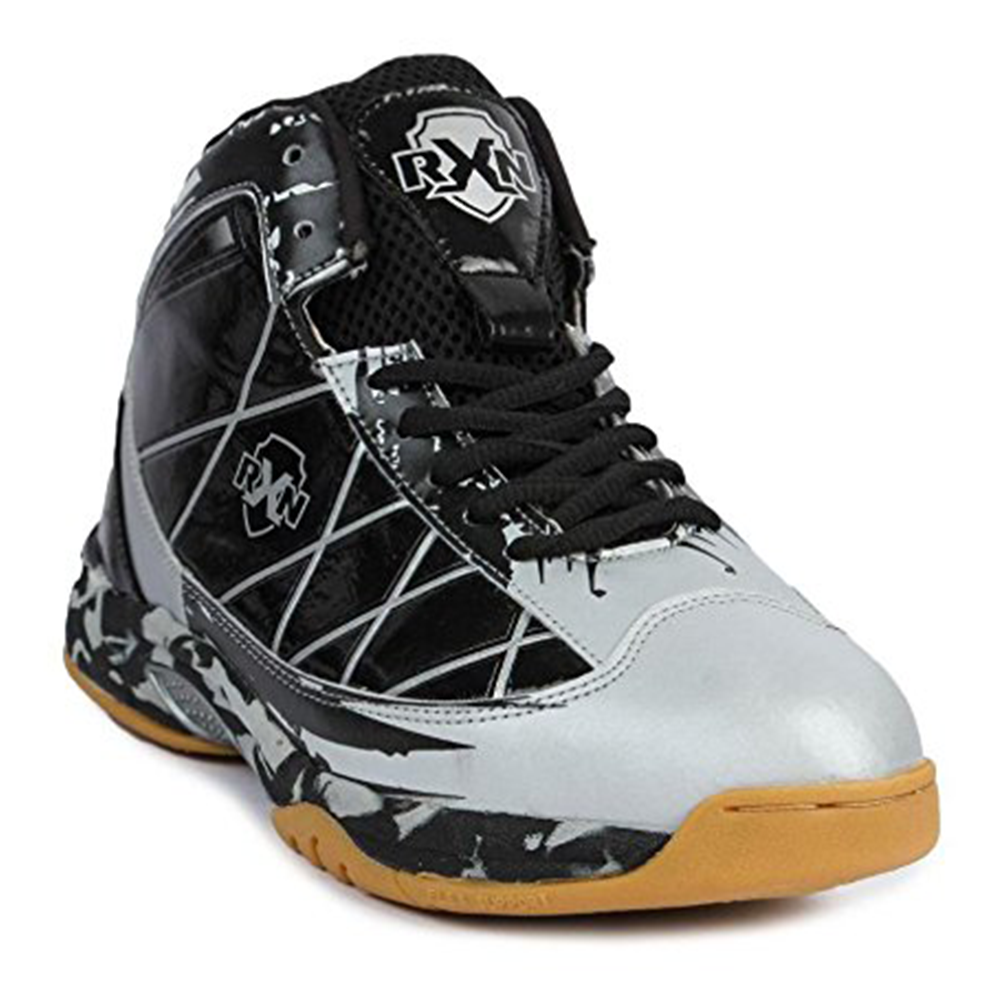 RXN Jump Pro Basketball Shoes - Black/Grey