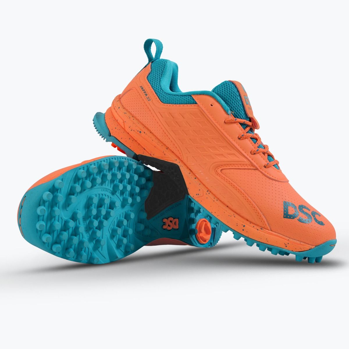 DSC Jaffa 22 Cricket Shoes (Orange)