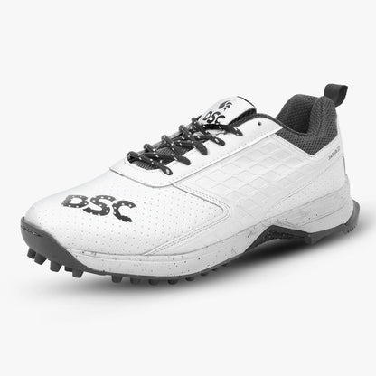 DSC Jaffa 22 Cricket Shoes (White/Grey)