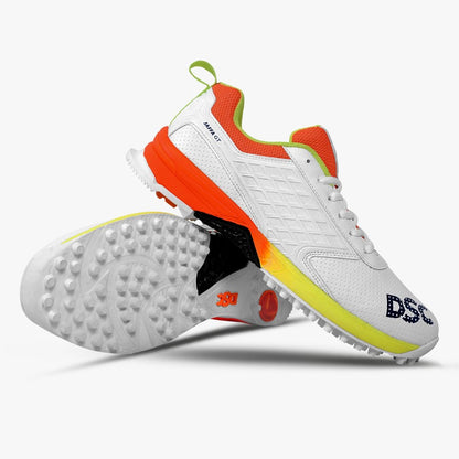 DSC Jaffa GT Cricket Shoes - White/Orange