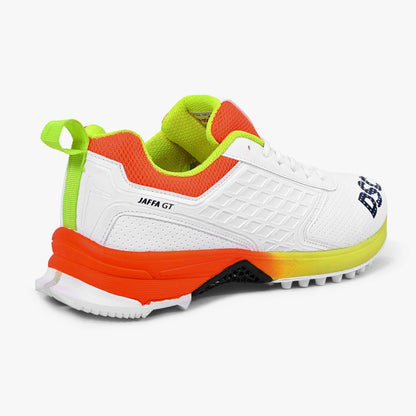 DSC Jaffa GT Cricket Shoes - White/Orange