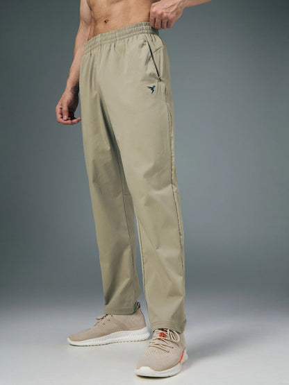 TechnoSport Men's Ragular-Fit Solid Track OR-229 (Khaki)