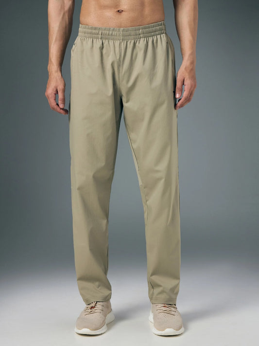 TechnoSport Men's Ragular-Fit Solid Track OR-229 (Khaki)