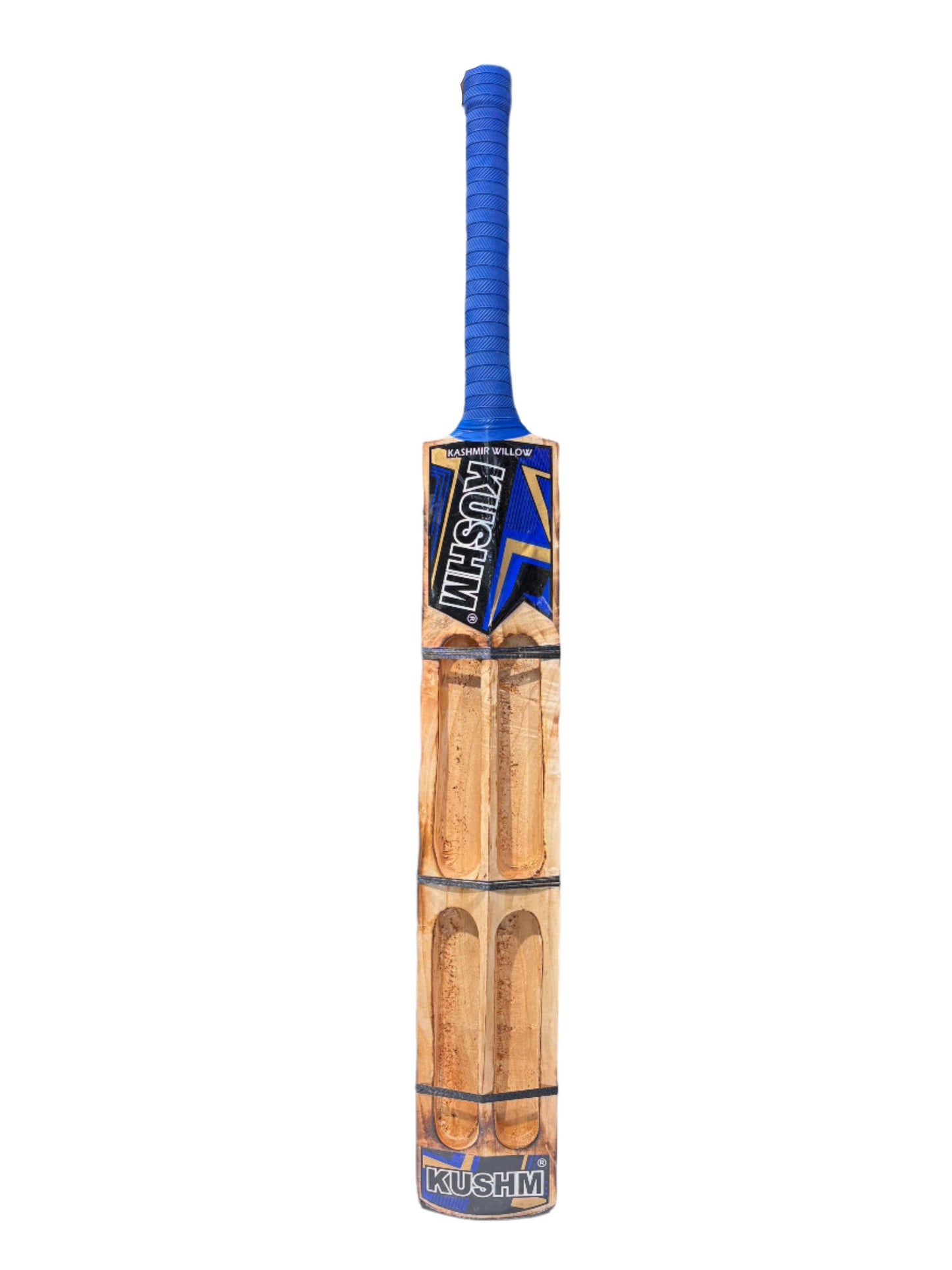 Kushm Sixer King Burn Kashmir Willow Double Blade Scoop Cricket Bat