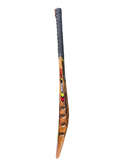 Kushm Sixer King Burn Kashmir Willow Double Blade Scoop Cricket Bat