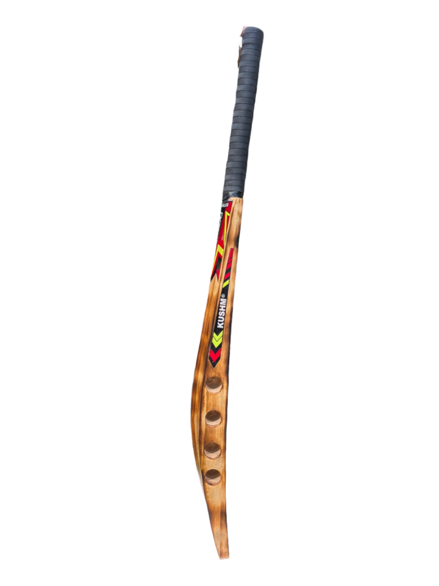 Kushm Sixer King Burn Kashmir Willow Double Blade Scoop Cricket Bat