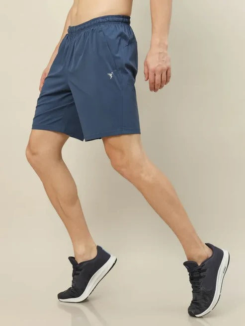 TechnoSport Men's Dry-Fit Shorts OR-76 - LT Navy
