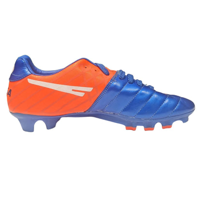 Sega Metallic Leather Football Shoes (Blue)