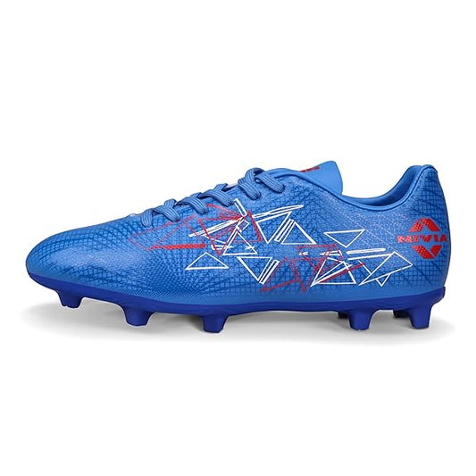 Nivia Carbonite 7.0 Football Shoes for Men (Mid Blue)