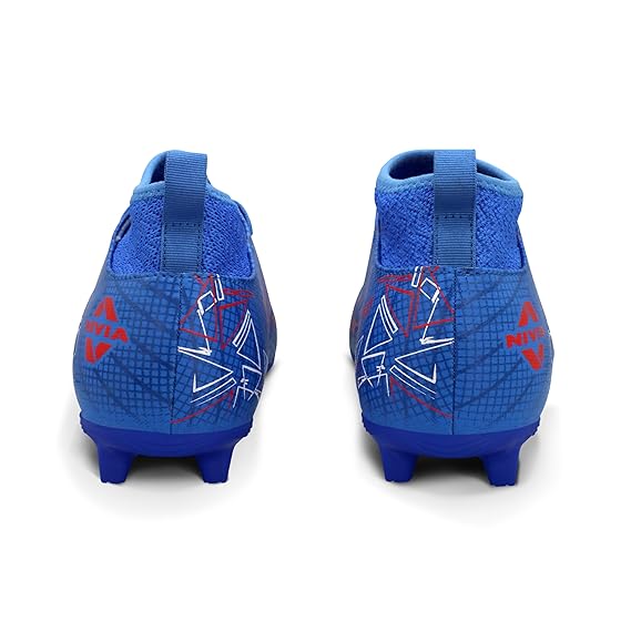 Nivia Pro Carbonite 7.0 Football Shoes for Men - Mid Blue
