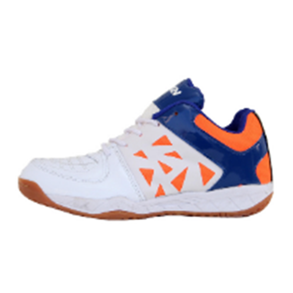 RXN Net Kill Badminton Shoes - Orange/Blue/White