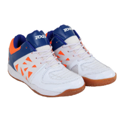 RXN Net Kill Badminton Shoes - Orange/Blue/White