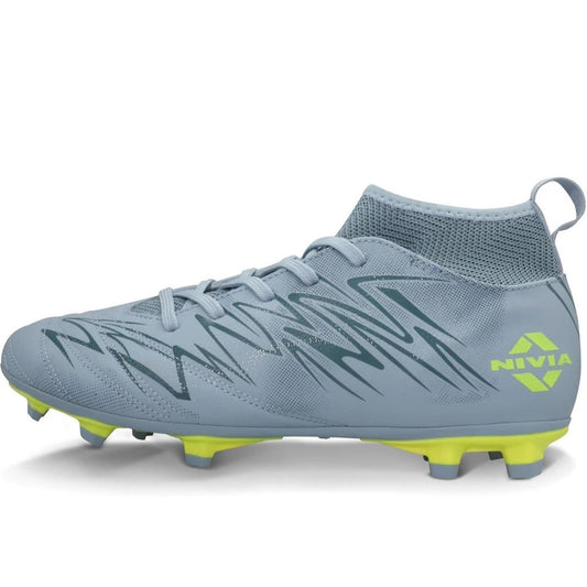 Nivia Pro Encounter 11 Football Shoes for Men (Grey)