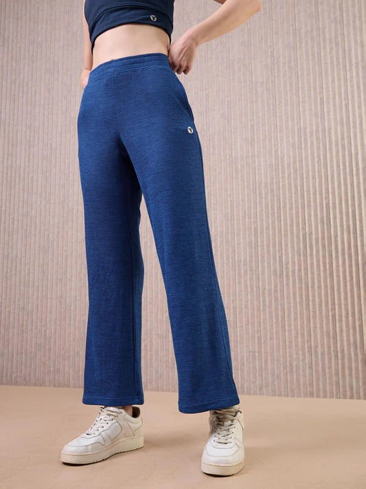 Technosport Women Relaxed Fit Trackpants WR-133 (Navy Blue)