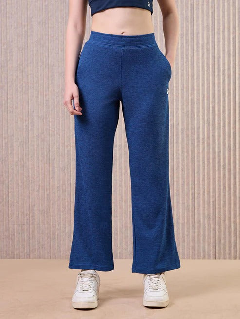 Technosport Women Relaxed Fit Trackpants WR-133 (Navy Blue)