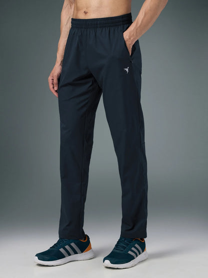 TechnoSport Men's Ragular-Fit Solid Track OR-229 (Navy Blue)