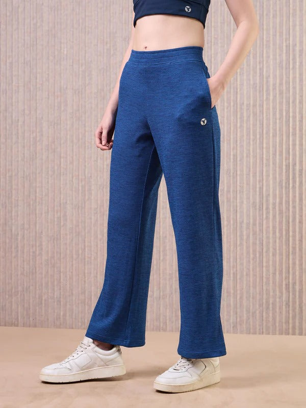 Technosport Women Relaxed Fit Trackpants WR-133 (Navy Blue)
