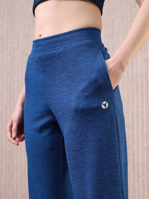 Technosport Women Relaxed Fit Trackpants WR-133 (Navy Blue)