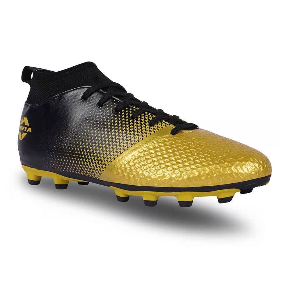 NIVIA Ashtang Gold Football Shoes for Men