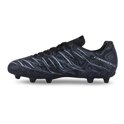 NIVIA Carbonite 6.0 Football Shoes for Men (Black)