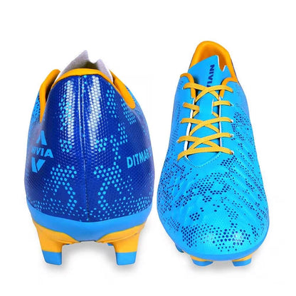 NIVIA Ditmar 3.0 Football Shoes for Men (Cyan Blue)