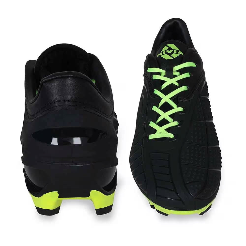 NIVIA Dominator 2.0 Football Shoes for Men - Black