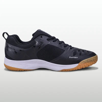 Nivia Hy-Court 2.1 Badminton Non Marking Shoes (Black)