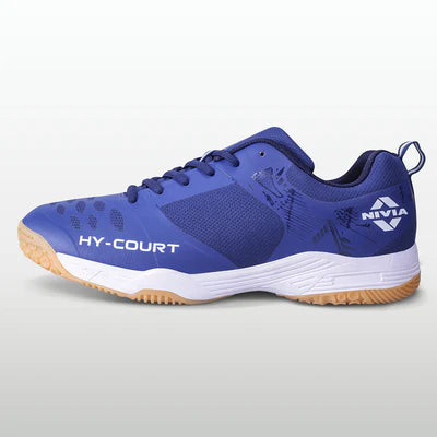 Nivia Hy-Court 2.1 Badminton Non Marking Shoes (Blue)