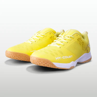 Nivia Hy-Court 2.1 Badminton Non Marking Shoes (Yellow)