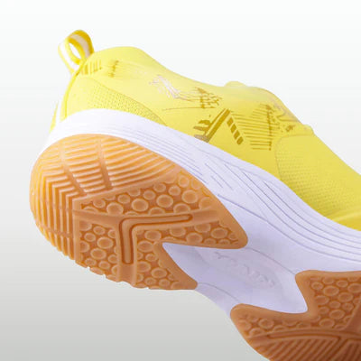 Nivia Hy-Court 2.1 Badminton Non Marking Shoes (Yellow)