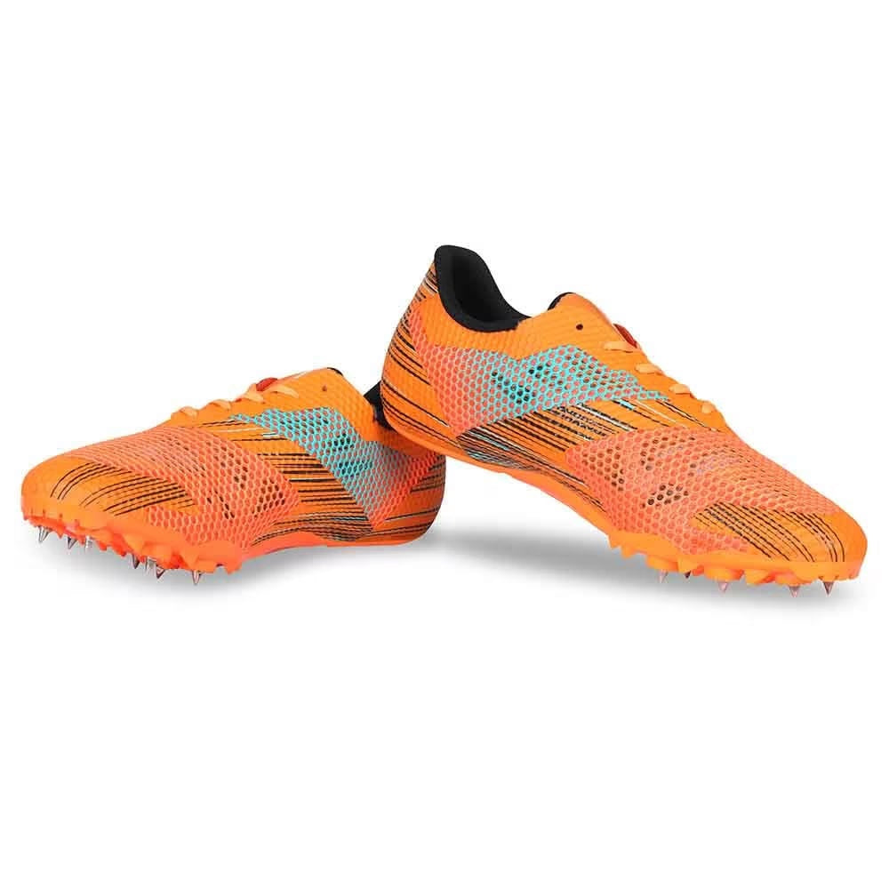 NIVIA TF-100 Track and Field Spikes Running Athletic Shoes - Orange