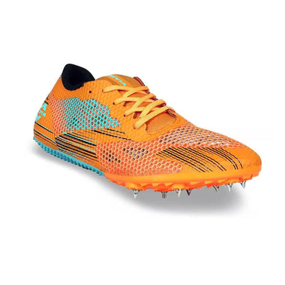 NIVIA TF-400 Track and Field Spikes Running Athletic Shoes - Orange