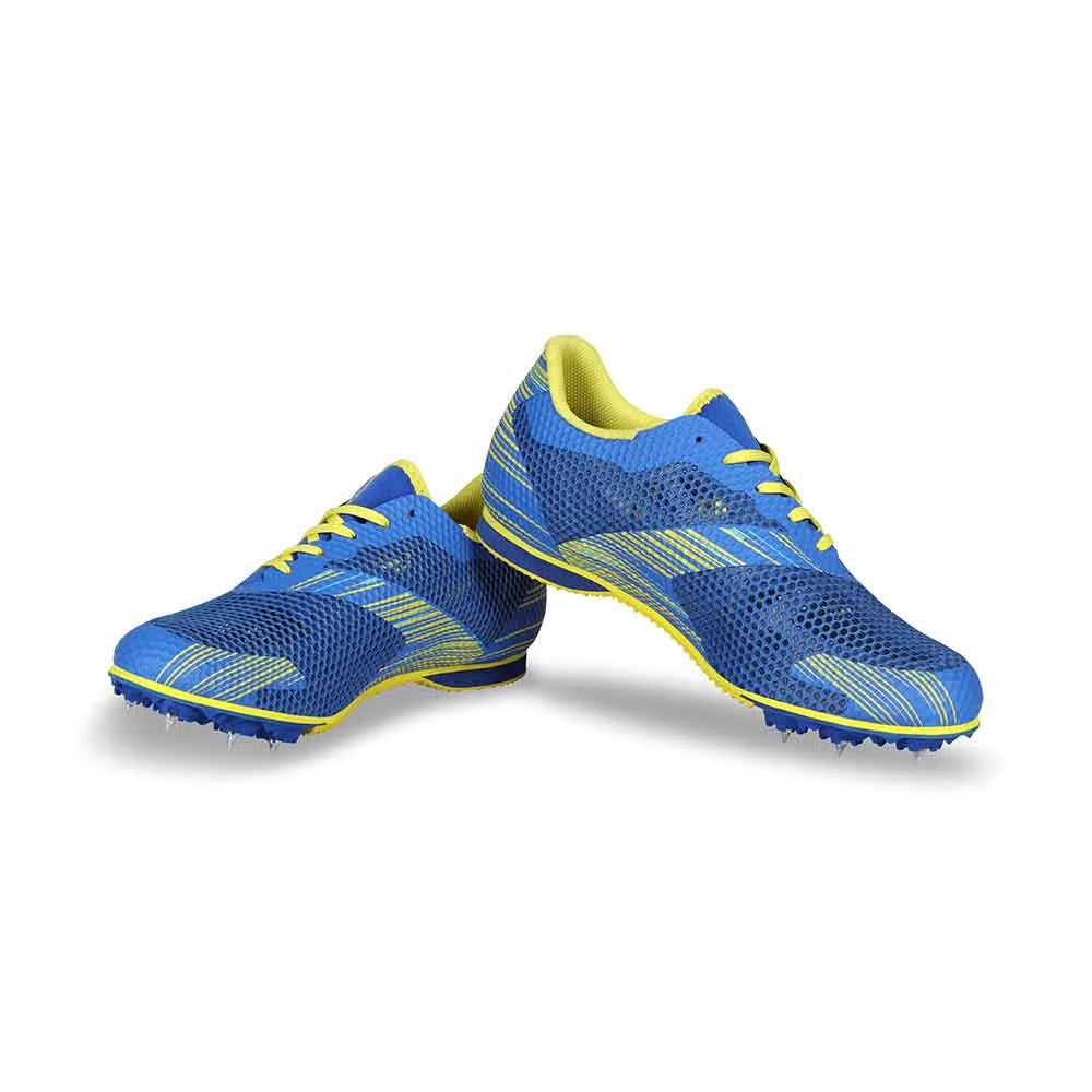 NIVIA TF-800 Track and Field Spikes Running Athletic Shoes (Blue)