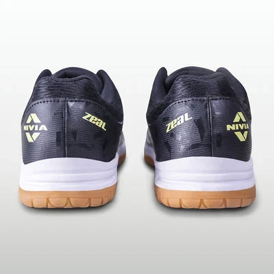 Nivia Zeal 3.0 Tennis Shoes - Black